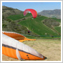 Launching from a hill top